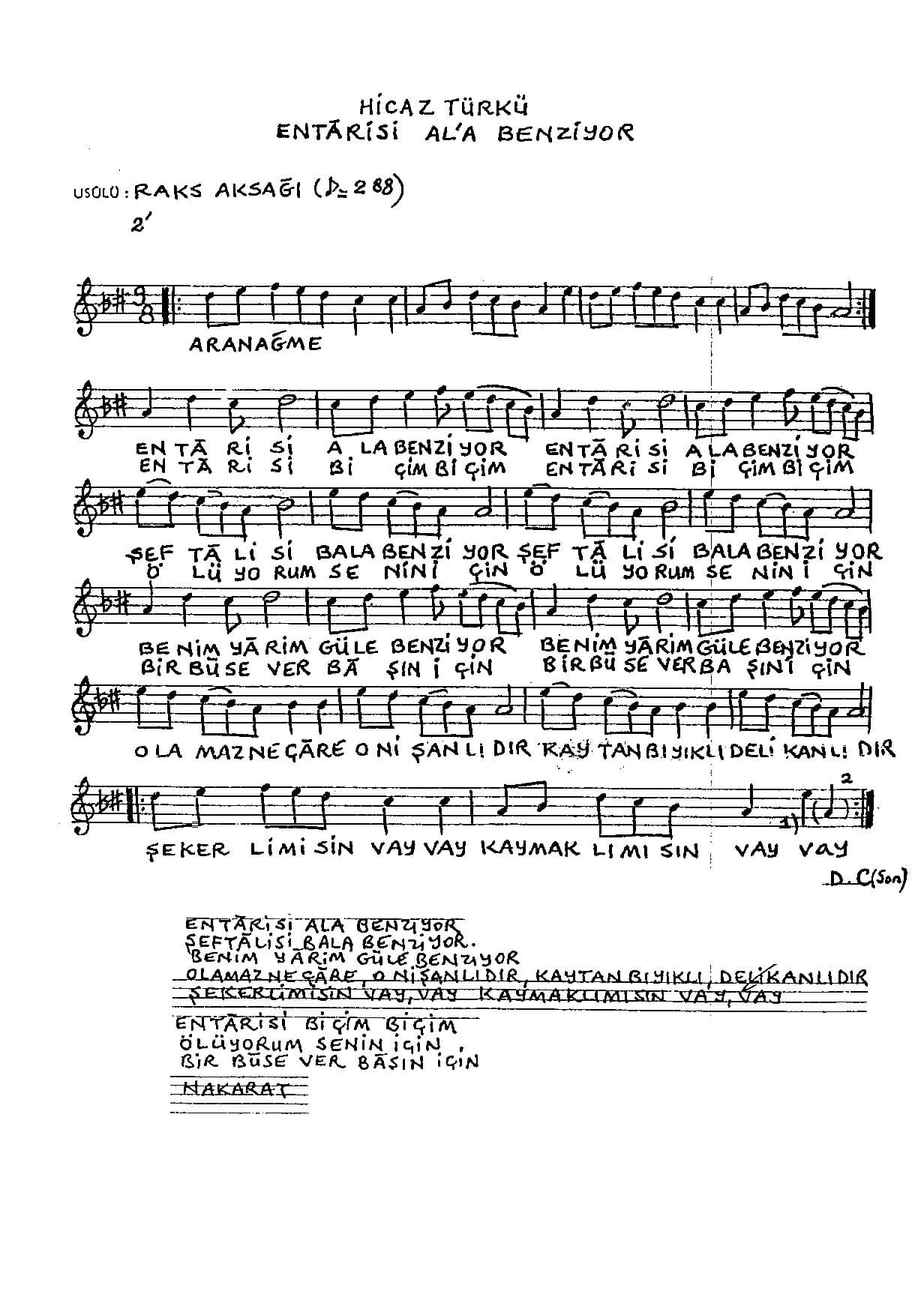 "Entarisi Ala Benziyor Sözleri Kime Ait? Merak Edilen Şarkı Sahibi" - Kapak Görseli